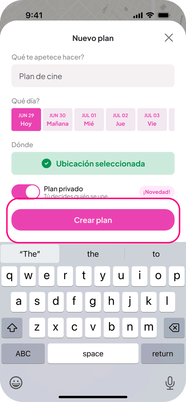 Plan creation – publish the plan