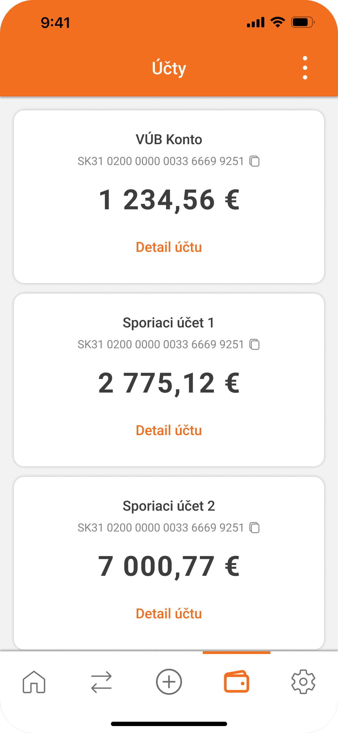 VÚB redesign screen 5