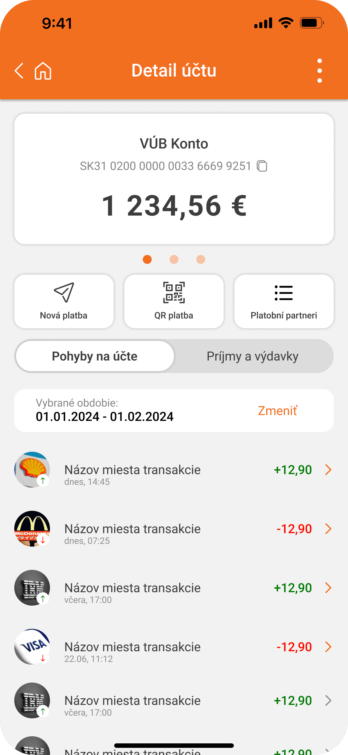 VÚB redesign screen 6